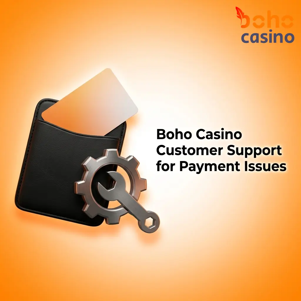Boho Casino 24/7 customer support options for Australian players including live chat, email, and FAQ help centre