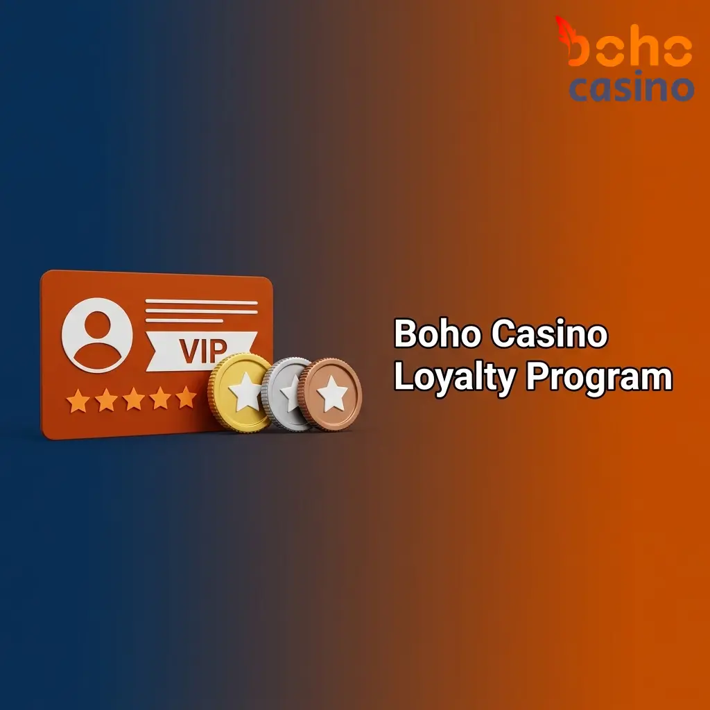 Boho Casino tiered VIP loyalty program rewards Australian players with cashback, faster withdrawals, and exclusive bonuses