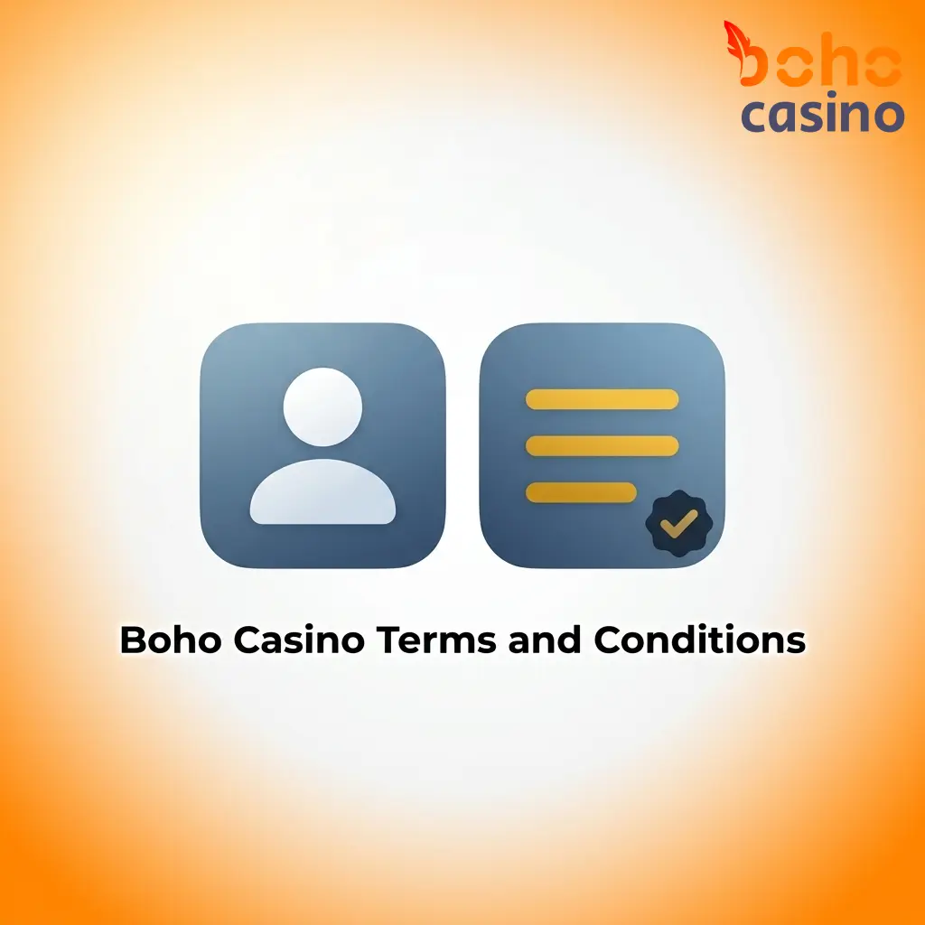 Boho Casino terms and conditions covering Australian accounts, bonuses, withdrawals, and account rules