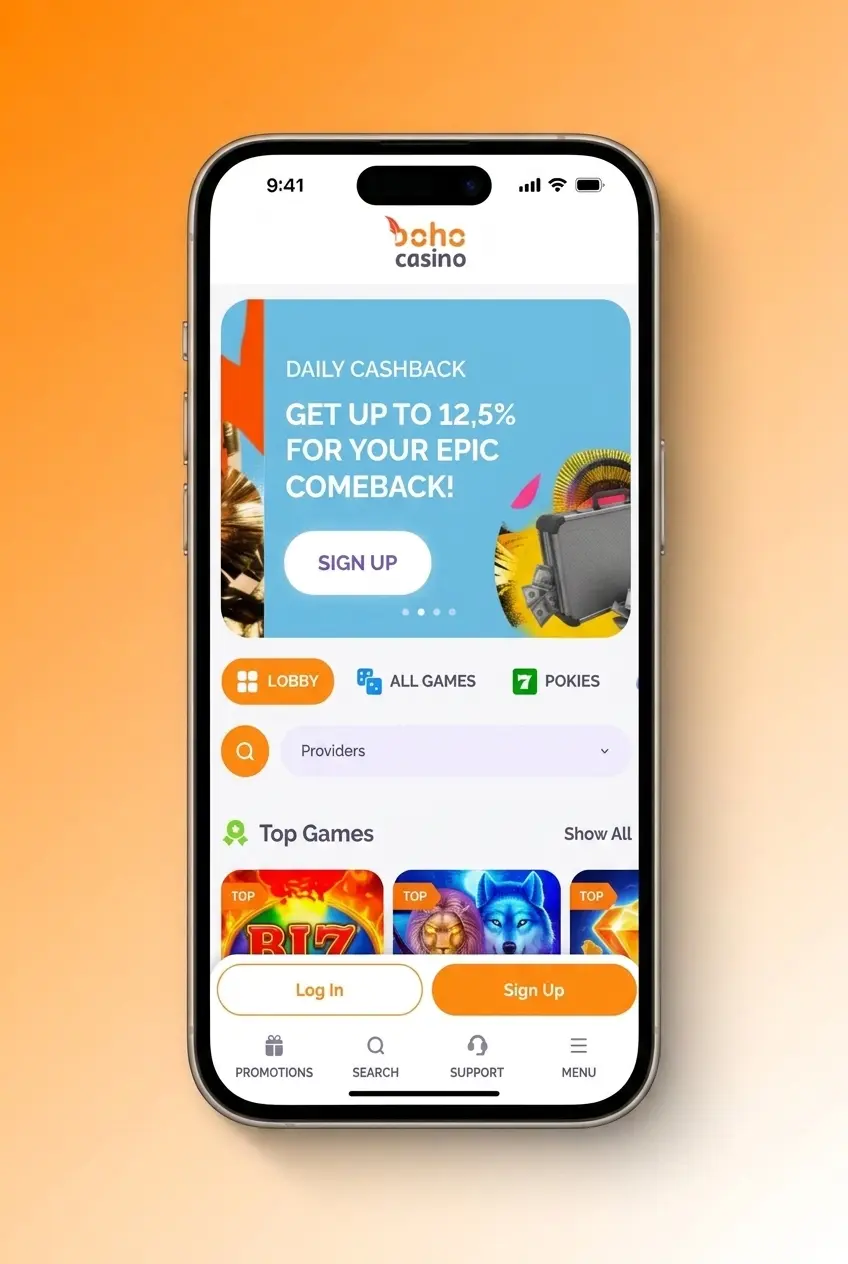 5-step guide to downloading the Boho Casino iOS app on iPhone or iPad via the App Store