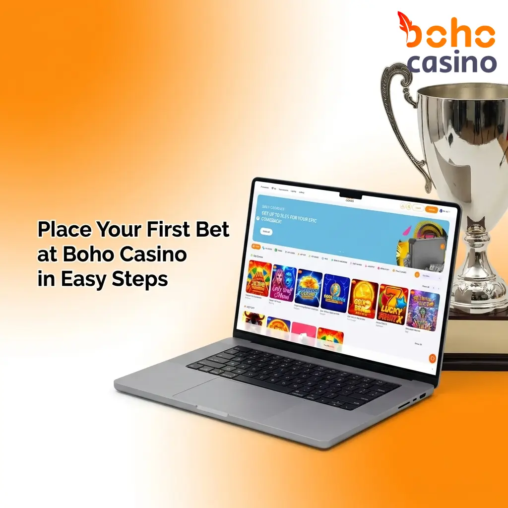 Step-by-step guide to placing your first sports bet at Boho Casino for Australian players