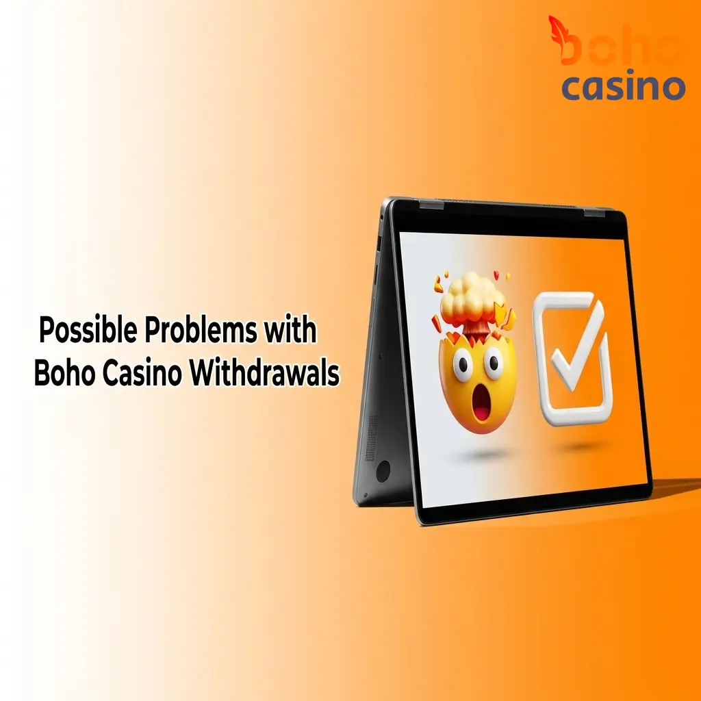 Boho Casino withdrawal issues including KYC verification, wagering requirements, and payment method errors explained