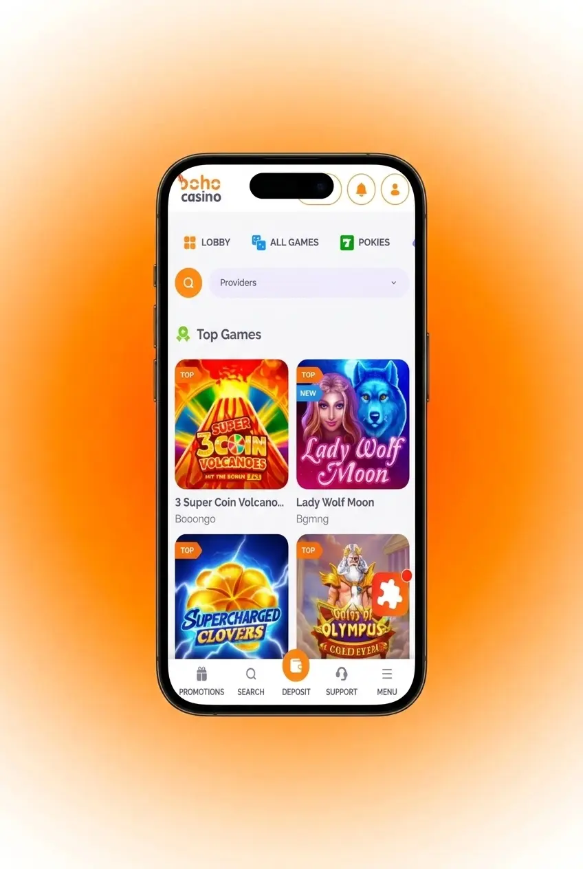 Step-by-step guide to register and start playing at Boho Casino with welcome bonus in under five minutes