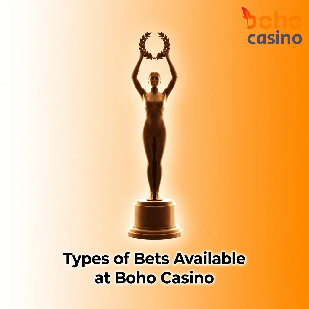 Boho Casino sportsbook bet types including single, express accumulator, and system bets explained