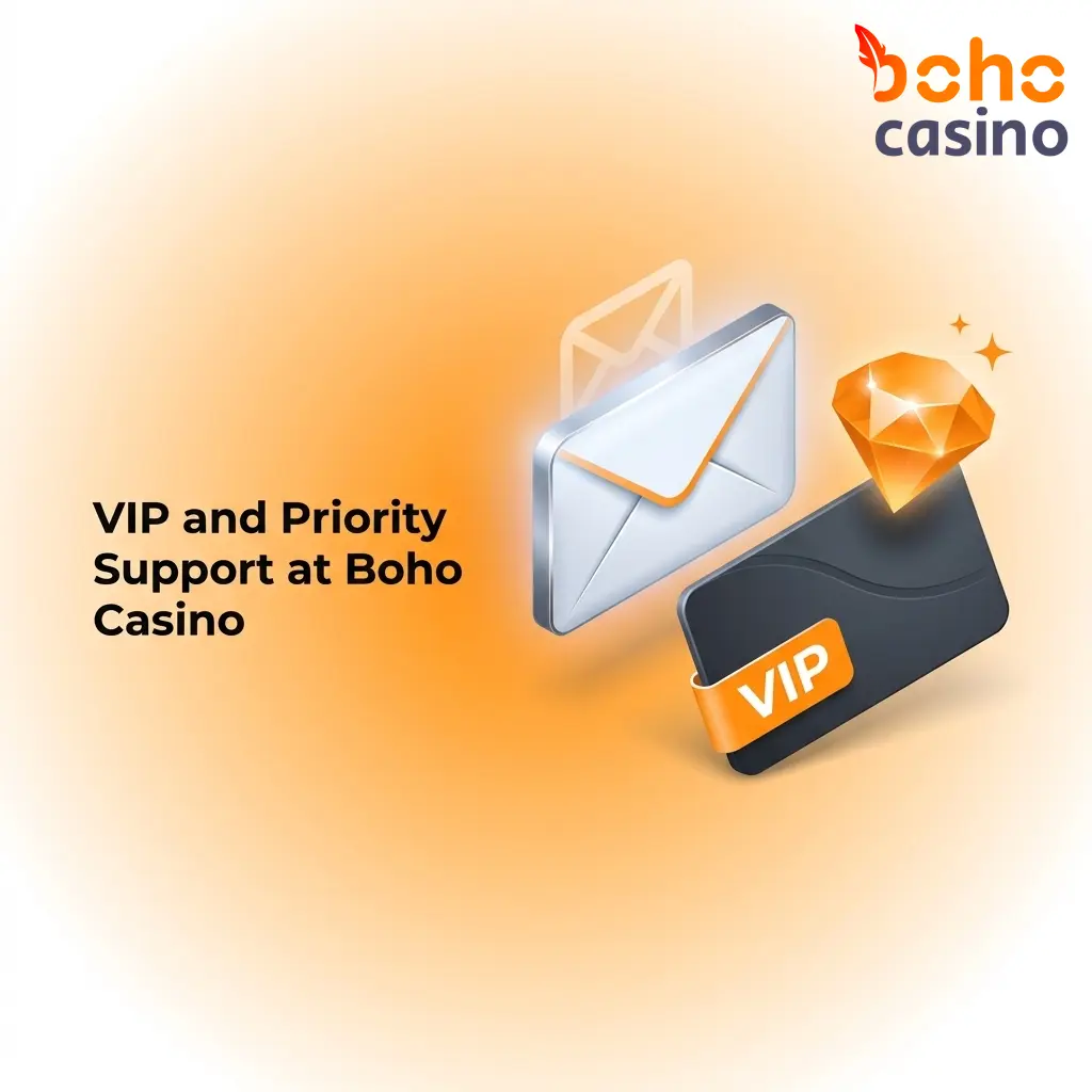 Boho Casino VIP and priority support programme offering dedicated account managers and faster response times for active players